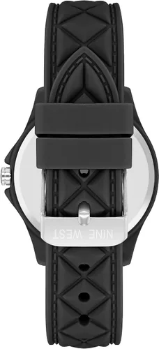 Vista 3 de Nine West - Reloj con correa de silicona para mujer, NW2942