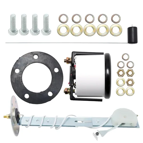 Vista 9 de Hoypeyfiy - Medidor de nivel de combustible universal de 2 pulgadas 52 mm para coche y SUV con sensor de combustible E-1/2-F puntero 12 V