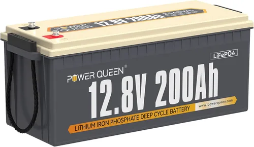 Vista 13 de Power Queen 12.8 V 50 Ah Batería LiFePO4 de actualización, celdas de batería de litio de grado A con BMS de 50 A, hasta 15000 ciclos, portátil