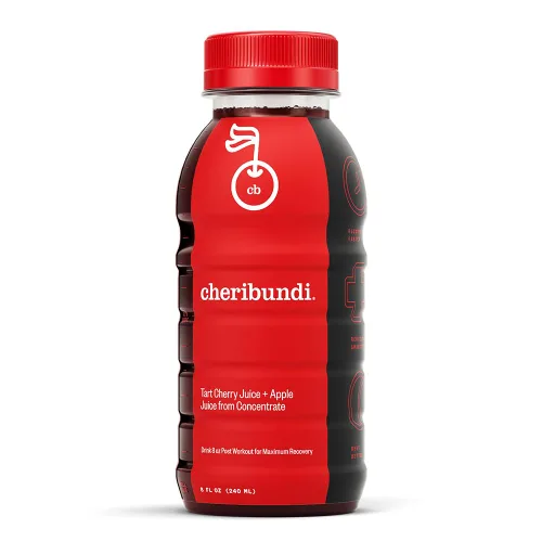 Vista 7 de Cheribundi Jugo de cereza agria 100% ligero Jugo de cereza ácida bajo en calorías y bajo en azúcar Bebida de recuperación de atletas Promueve