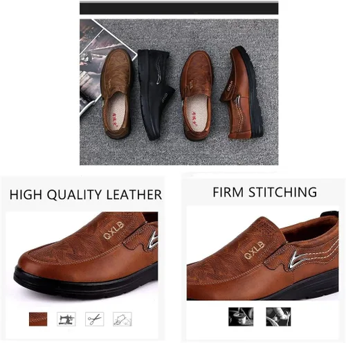 Vista 2 de Veslexth Mocasines para hombre, zapatos casuales para exteriores, transpirables, cómodos, ligeros, para adultos, para conducir, viajar, caminar