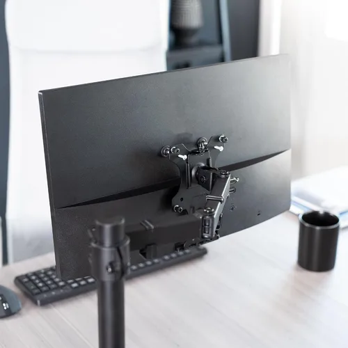 Vista 2 de VIVO Soporte de placa adaptador VESA de fijación rápida diseñado para monitores HP Pavilion 25xw, 24xw, 23xw, 22xw, 22cwa, 27cw, 25cw, 24cw, 23cw