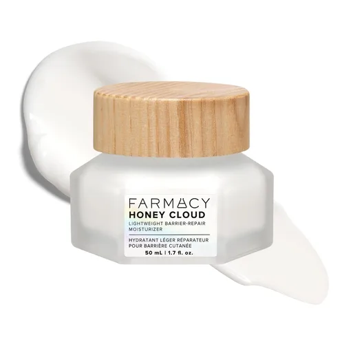 Vista 13 de Farmacy Honey Cloud Crema hidratante facial – Loción facial ligera con ácido hialurónico + péptidos – Humedad transpirable + reparación de barreras