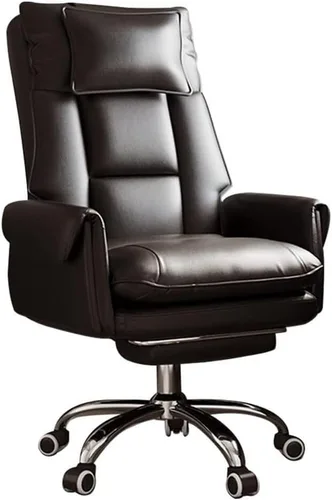 Vista 9 de High Back Computer Gaming Chair with Footrest Lumbar Backrest Design Executive Swivel Office Desk Chairs for Conference Room Living Bedroom