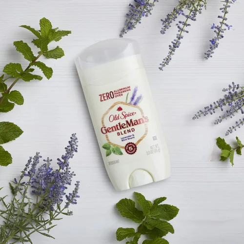 Vista 3 de Old Spice Desodorante para hombre sin aluminio, lavanda y menta, 3.0 onzas (paquete de 12)