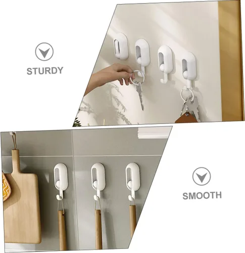 Vista 8 de 4 ganchos universales giratorios para toallas, gancho para toallas, colgador de pared, faroles, colgador de cocina, ganchos para colgar en la pared