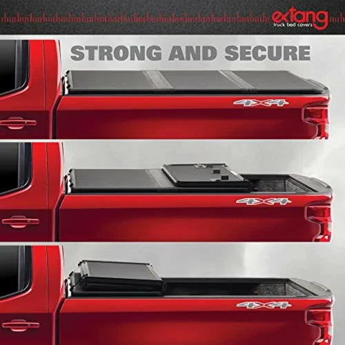 Vista 8 de RealTruck Extang Solid Fold 2.0 Toolbox Cubierta rígida plegable para caja de camioneta 84653 Se adapta a Chevy/GMC Silverado/Sierra 2020