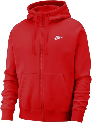 Vista 10 de Nike Sudadera con capucha deportiva Club Fleece con cremallera completa para hombre