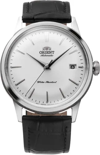 Vista 4 de Orient Bambino Version 7 Stainless Steel Unisex Automatic Dress Watch Negro