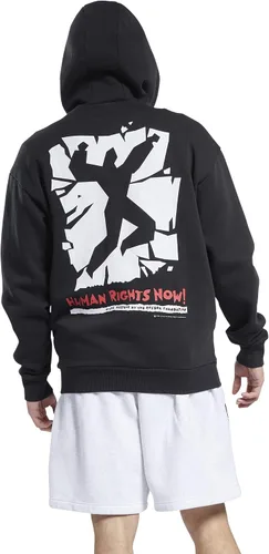 Vista 5 de Reebok Sudadera gráfica de entrenamiento para hombre