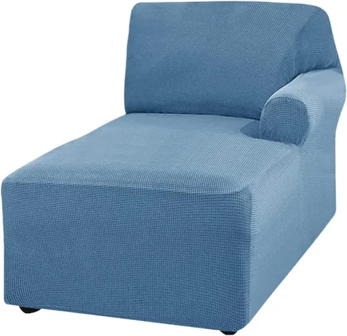 Vista 12 de SFYZ HOME Funda de sillón jacquard moderna, de forro polar, funda elástica para sillón izquierdo/derecho para sofá biplaza en forma de L