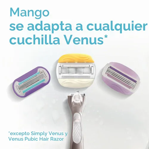 Vista 7 de 6 unidades de repuestos de hojas de afeitar Gillette Venus & Oley para mujer (el tamaño del producto puede variar)