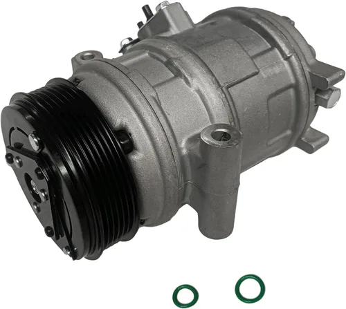 Vista 5 de Compresor de aire acondicionado A/C con embrague compatible con Ford Edge 2007-2014 para Lincoln MKX 2007-2015 para Mazda CX-9 2007-2015 158320