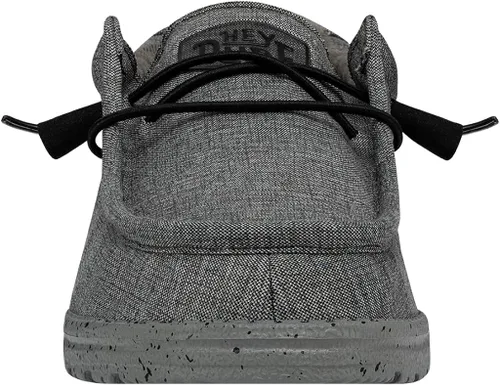 Vista 4 de Hey Dude Wally - Mocasines unisex para adultos, colección Wally Stretch