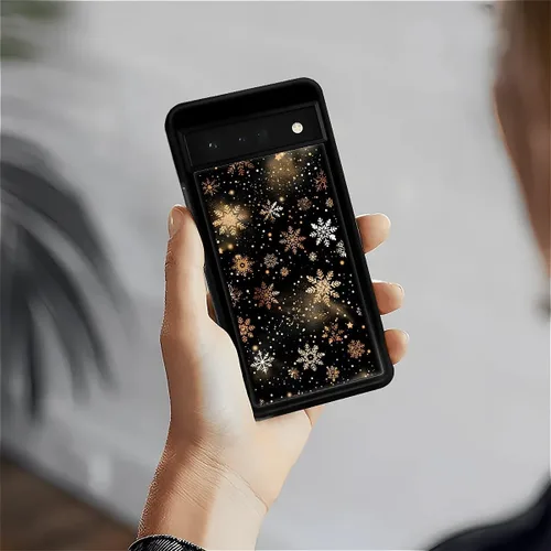 Vista 1180 de Compatible con Google Pixel 4A 5G Mobile Case Creative Acrylic Panel trasero Silicona Protección Grip especialmente diseñado para Google Pixel 4A 5G