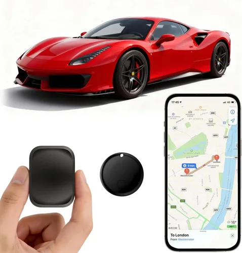 Vista 11 de Rastreador GPS para Vehículos, Rastreador de Automóvil Magnético Impermeable, Sin Tarifas Mensuales, Rastreador GPS Mini Portátil para Autos