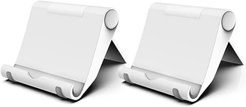 Vista 8 de 4 soportes de teléfono celular ajustables para escritorio compatibles con iPhone 14 13 12 11 8 Pro Max SE XS XR Plus Samsung Galaxy Note20 S20 S10 4