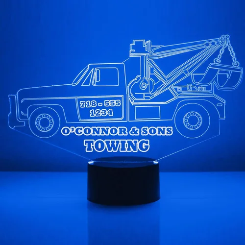 Vista 22 de Luz de noche personalizada para barbería con letrero LED de poste de barbero con mando a distancia, pantalla iluminada con nombre o imagen Peluquero
