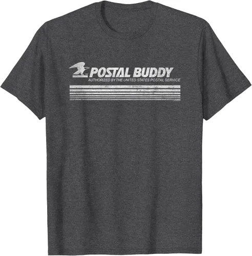 Vista 9 de USPS Vintage Postal Buddy - Camiseta, Negro, S