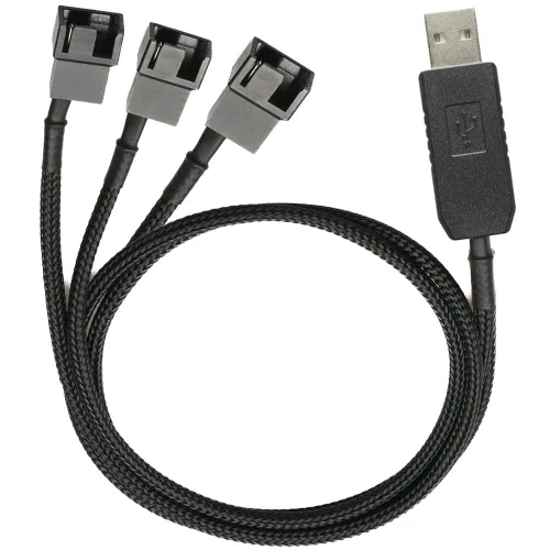 Vista 6 de Gebildet 10 piezas de cable de extensión de ventilador PWM de 4 pines, conector de energía, estuche macho a hembra para computadora, compatible