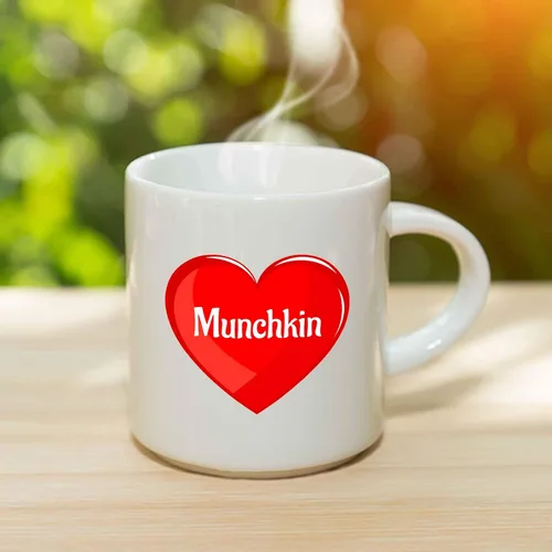 Vista 3 de Munchkin - Taza de café de cerámica personalizada con nombre, taza personalizada, regalo personalizado de cumpleaños/Navidad, regalo de vacaciones