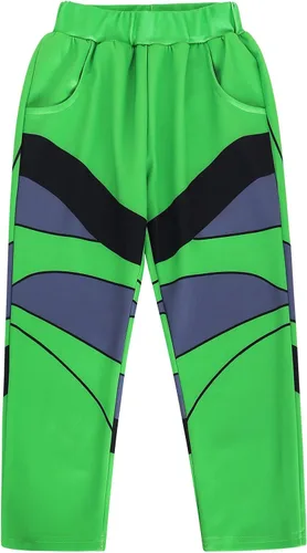 Vista 5 de Eledobby Disfraz de Buz Lightyear con capucha y pantalones para niños disfraz de Halloween y Navidad