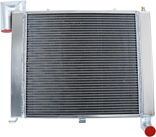 Vista 8 de Radiador de aluminio para Chevy Corvette Convertible Coupé 5.3 5.4 5.7 V8 Motor Radiadores de 3 filas 1963 1964 1965 1966 1967 1968 1969 1970 1971
