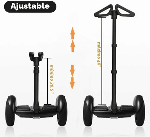 Vista 3 de Ninebot - Repuesto para manillar Ninebot miniPRO miniLITE S Self Balance Hoverboard con mango ajustable, liberación de presión de rodilla