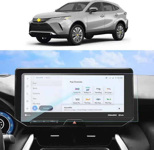 Vista 9 de SKTU 2 protectores de pantalla para Toyota Grand Highlander Hybrid 2024 2025 2026 para Toyota Grand Highlander/Grand Highlander Hybrid 2024 2024