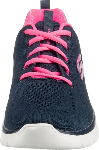 Vista 4 de Skechers - Zapatillas de malla rosa para mujer 12615 MVE