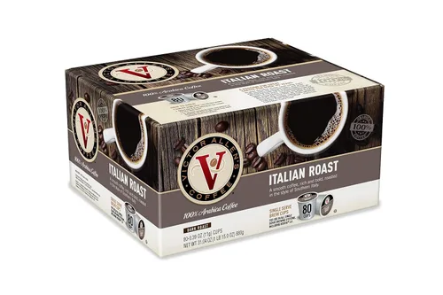 Vista 4 de Donut Shop - Paquete de variedad de cartuchos individuales para café Victor Allen's Coffee: Morning Blend, 100 % Colombiano y French Roast