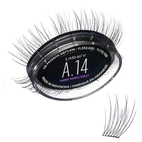 Vista 17 de Lashify Amplify - Extensiones de pestañas Gossamer de 0.47 pulgadas, color ceniza, pestañas postizas para un aspecto natural