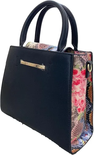 Vista 2 de Betsey Johnson XO Chloe - Bolso de serpiente, NegroSerpiente