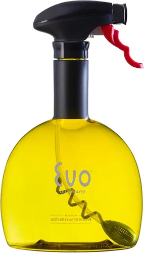 Vista 9 de Evo botella pulverizadora de aceite, sin aerosol, para aceites de oliva de cocina