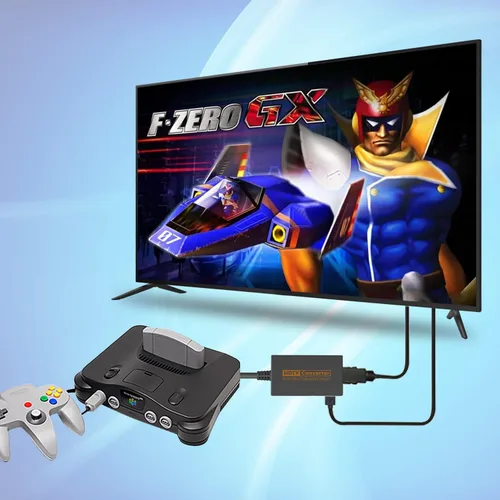 Vista 7 de Hgowixx Adaptador HDMI para N64cubo de juegoSNES