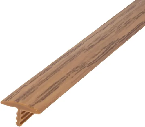 Vista 9 de Outwater T-molding plástico del 1/2 pulgada de la almendra flexible centro del centro de la púa que moldea la bobina de 25 pies