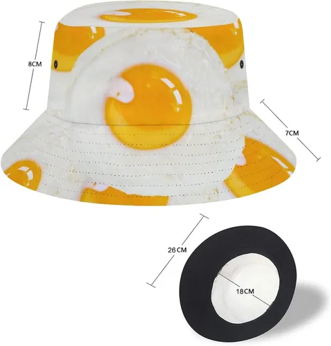 Vista 3 de Sombreros de cubo de maíz dorado unisex de algodón lavado ligero al aire libre verano playa sombreros hombres mujeres cubo sombrero para viajes