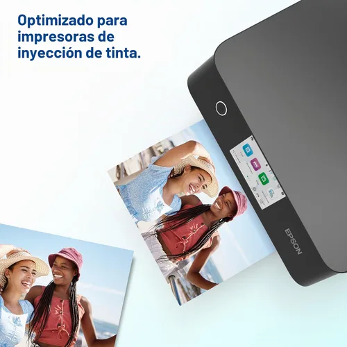 Vista 4 de Papel para fotografía Epson de calidad prémium, brillante, Blanco