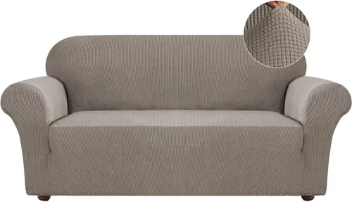 Vista 17 de Turquoize Funda elástica para silla reclinable, funda para sofá reclinable, funda de sofá de 1 pieza con bolsillo lateral, funda protectora