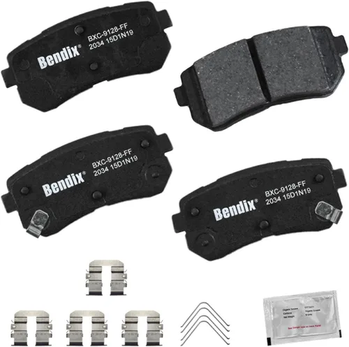 Vista 92 de Bendix Priority1 CFC154 - Juego de pastillas de freno de disco para Avanti II, Century, LeSabre, Regal, Riviera, chasis comercial, DeVille