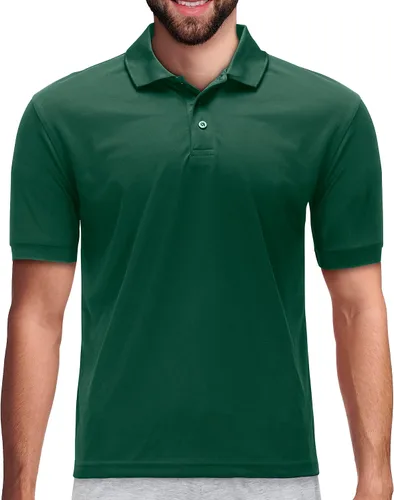 Vista 82 de Premium Wear - Camisetas tipo polo para hombre, con gran absorción de humedad