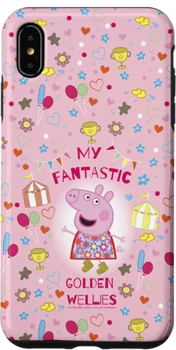 Vista 11 de Funda para iPhone 16 Peppa Pig My Fantastic Golden Wellies
