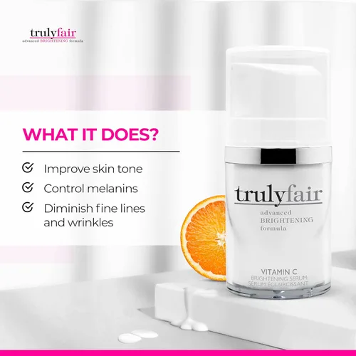 Vista 5 de Suero iluminador de vitamina C para mujeres, suero de ácido hialurónico para el cuidado de la piel, suero iluminador, antiarrugas, suero hidratante