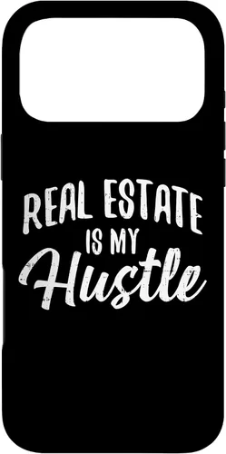 Vista 21 de Funda de regalo para iPhone 13 Pro Real Estate Is My Hustle Funny Agent Realtor Broker