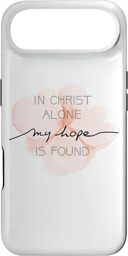 Vista 27 de in Christ Alone My Hope is Found Jesus Christian Phone Case for iPhone 17