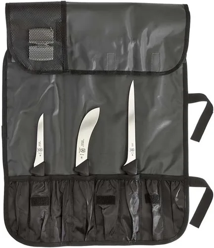 Vista 28 de Mercer Culinary BPX M13717 Cuchillo de carnicero americano, 10 pulgadas