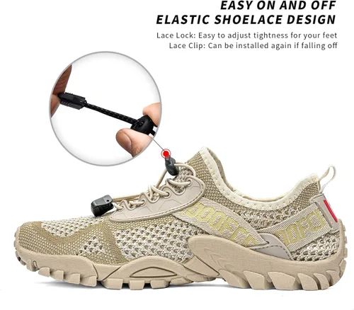 Vista 4 de SOBASO Zapatos de agua para mujeres y hombres de secado rápido para natación playa deportes acuáticos buceo senderismo vela viajes