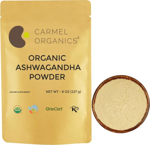 Vista 8 de CARMEL ORGANICS Mucuna Pruriens Semillas Naturales (Blancas) en Polvo 8 Onzas o 0.5 Lb/227 Gramos Sin GMO Kosher Polvo de Kapikachhu Sin