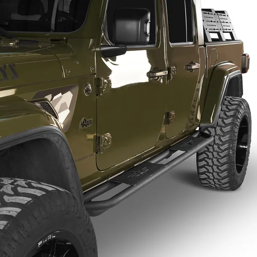 Vista 3 de u-Box Gladiator - Estribo lateral Nerf para puerta compatible con Jeep Gladiator JT Pickup 2020 2021 2022 2023 2024 2025 2026