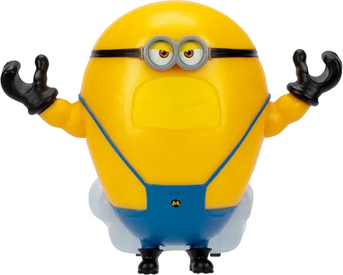 Vista 7 de Minions Despicable ME 4 Speed Burst Mega Dave Figura de acción Tira de atrás al Mega Dave para una explosión de velocidad Colecciona todas las 5